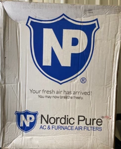 Nordic Pure 20x20x4 Merv 12 Air Filters 2 Pack - Picture 1 of 2