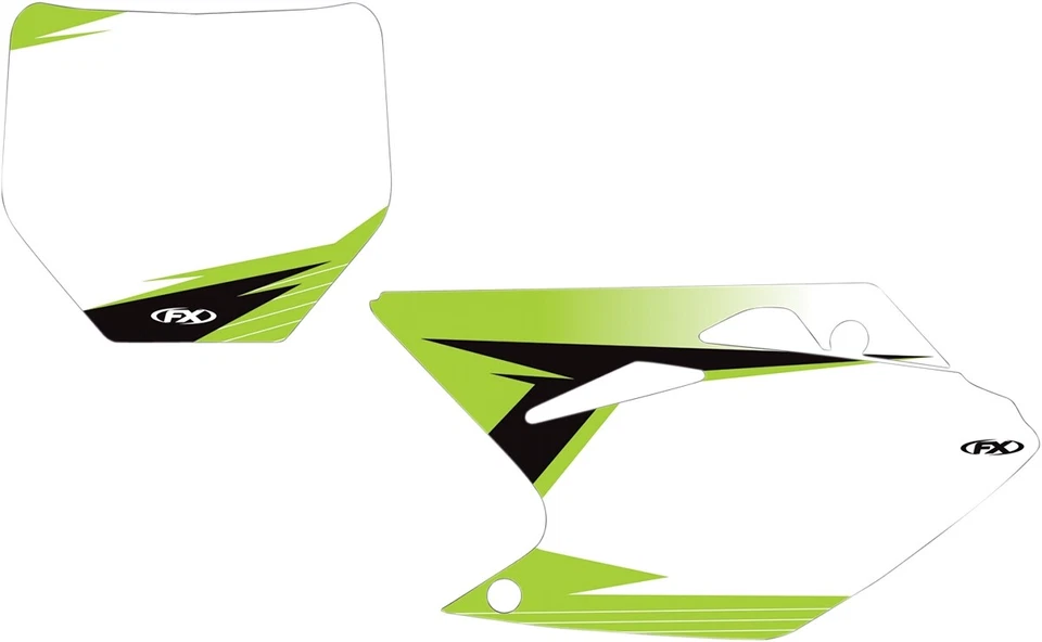 Fondos gráficos de matrícula Effex de fábrica blancos 12-64132 Foto 1 de 1