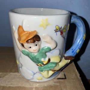 Peter Pan Tinkerbell J.S.N.Y kleiner Kaffee 3,5“ Keramiktasse Taiwan - Bild 1 von 9