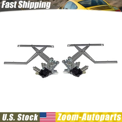 Regulador de ventana trasera Dorman con par de juego de motor para camioneta Dodge Ram Foto 1 de 4