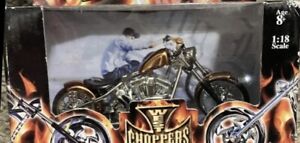 1:18 Die Cast West Coast Choppers Model. Barfly. Used, 2005, Still in box.