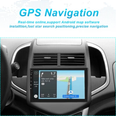 4G+64G Car Stereo Radio GPS For 2012-2016 Chevrolet Sonic Aveo carplay 1280*800 - Imagem 1 de 4