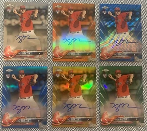 Kyle MARTIN 2018 Topps Chrome Update RC Refractor Auto Lot (6) #RA-KMA /25 /50 - Picture 1 of 14