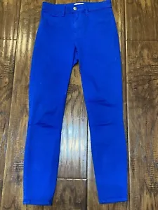 L'agence “Margot” Woman's Skinny Jeans Size 25 High Rise Royal Blue - Picture 1 of 9