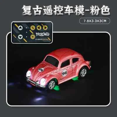 Mini Escarabajo Inalámbrico Aleación Control Remoto Coche Pequeño Control Remoto Modelo Coche Juguete Foto 1 de 4