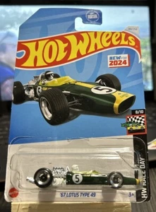 2024 Hot Wheels Green 67 Lotus Type 49 HW Race Day #188 - Picture 1 of 2