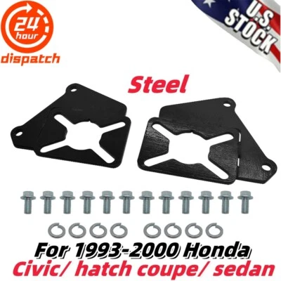 Kit de soporte de conversión de disco trasero para Honda Civic escotilla cupé sedán 1993-2000 EE. UU. Foto 1 de 4