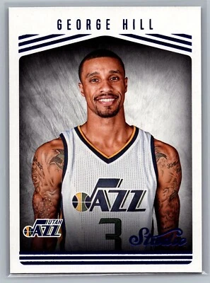 2016-17 Panini Studio - Studio Edition #151 George Hill b - Image 1 of 2