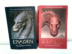 2 Inheritance Cycle novels-Christopher Paolini-Eragon & Eldest-trade sized - Bild 1 von 1