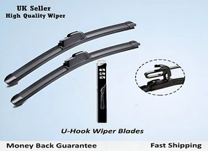For Kia Niro 2016-2022 Front Windscreen 26" 16" Flat Aero Wiper Blades Set - Picture 1 of 3