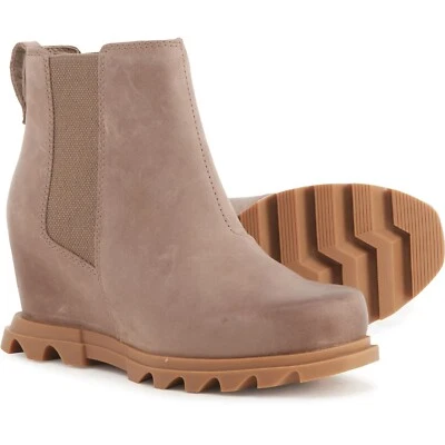 Новый Sorel Joan Of Arctic на танкетке III Omega серо-коричневый резинки кожаный ботинок ботинки женщин 8 - Изображение 1 из 4