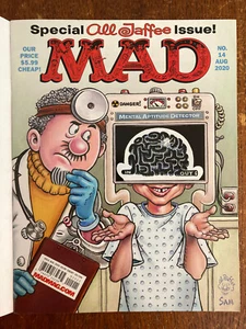 MAD Magazine No. 14 August 2020 - Special Al Jaffee Issue - No Label - Like New - Picture 1 of 21