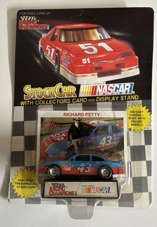 Racing Champions Stock Car #43 Richard Petty 1991 NASCAR Pontiac STP 1:64 Foto 1 de 1
