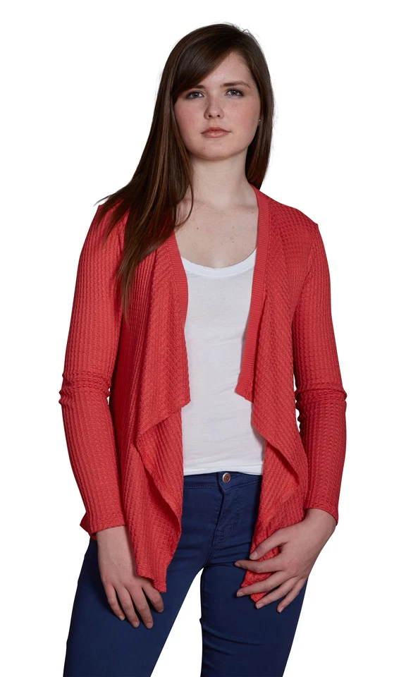 Velvet by Graham & Spencer Charissa Thermal Knit Cardigan - Image 1 of 1