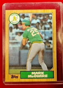 Mark McGwire, Topps, 1987, #366, Oakland, Atletismo - Imagen 1 de 4