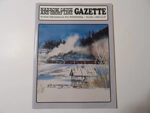Narrow Gauge and Short Line Gazette Magazine Nov / Dec 1998 Vol. 24 No. 5 - Picture 1 of 2