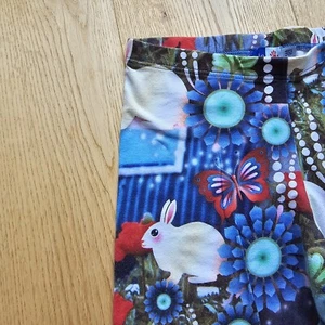 Molo girls 146 152 size 11 12 Bunny Leggings - Picture 1 of 5