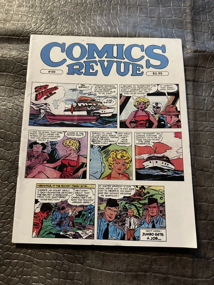 #169 COMICS REVUE vintage comic strip magazine (UNREAD - NO LABEL ) - Image 1 of 1