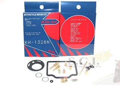 KIT REPARACIÓN RECONSTRUCCIÓN CARBURADOR HONDA XL175 KEYSTER 1976 - 1978 Foto 1 de 4