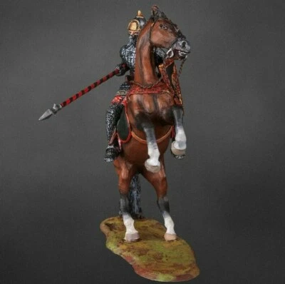 ⭐️Figuras de acción de soldado caballería luchador 54 mm 1/32 miniaturas de hojalata pintadas⭐️ Foto 1 de 4