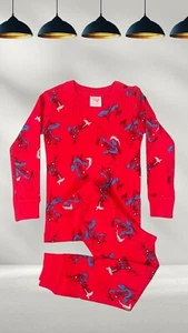 Ex Hanna Andersson Kids Long John Pyjama Set in Red Spider Man (A Bit Defect) - Picture 1 of 1