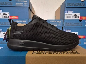 SKECHERS MENS SHOES BLACK EXTRA WIDE FIT WALK MEMORY FOAM SKETCHER TRAINER 7 8 9 - Picture 1 of 15