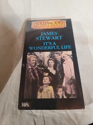 New It's a Wonderful Life (VHS 1991) James Stewart Filmed 1946 Black & White - Image 1 of 4