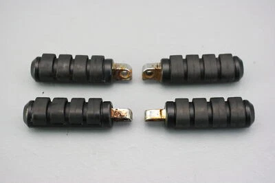 Harley Dyna 2004 juego de clavijas de pie de pasajero delanteras + traseras Kuryakyn ISO negras Foto 1 de 4