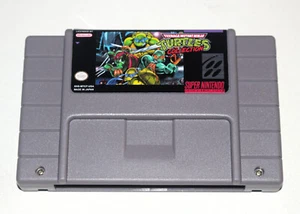 Teenage Mutant Ninja Turtles Collection TMNT IV In Time Fighters für SNES NTSC-U - Bild 1 von 4