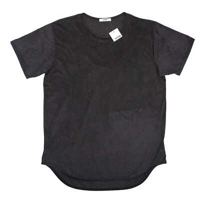 Camisa EPTM Gris Imitación Gamuza Hombres Reales Vieira Agujero Largo Músculo Hipster Talla XXL Foto 1 de 4