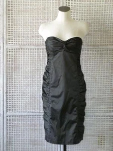 Nanette Lepore~Anthropologie~SIREN Ruched Boned Bra Fitted Cocktail Dress~8~$325 - Picture 1 of 12