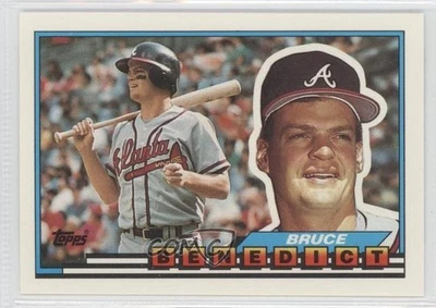 1989 Topps Big Bruce Benedict #83 - Image 1 of 2