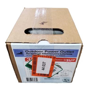 Midwest Electric Outdoor Power Outlet 30 Amp, 120V U013P - Image 1 of 3