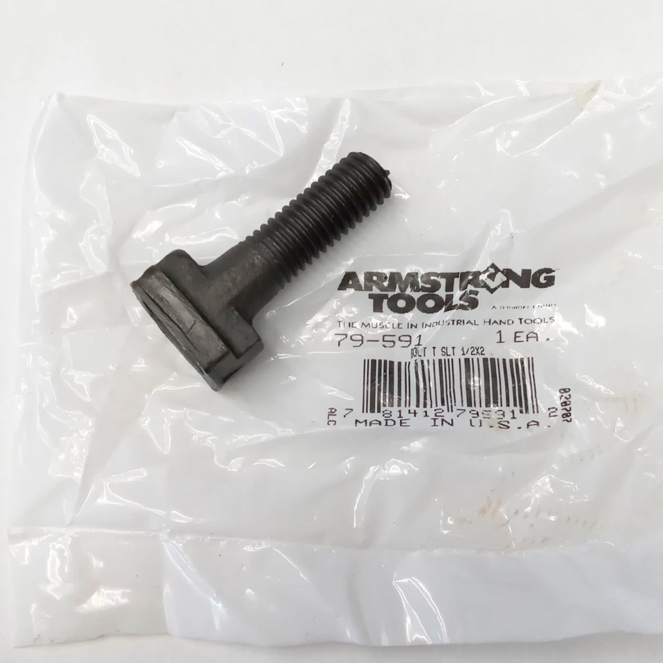 Armstrong 79-591 T-Slot Bolt 1/2 X 2 USA