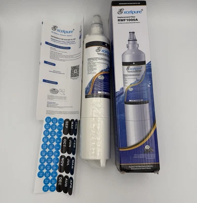 ExcelPure Refrigerator Water Filter RWF1000A Replacement Filter New Sealed - Image 1 of 4