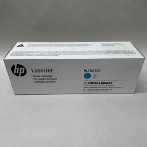 NEW SEALED Genuine HP W2021XC (414X) Cyan High-Yield Toner - JetIntelligence NEW - Picture 1 of 9