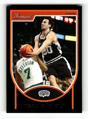 2007-08 Bowman #51 Manu Ginobili - Image 1 of 2