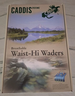Caddis Systems Vadeadores Cintura Alta Para Hombre Talla Pequeña Nuevo Foto 1 de 3