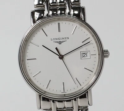 [N MINT] LONGINES Grande Classique L4.720.4 33mm White Dial Date Qz Men's Watch - Image 1 of 4