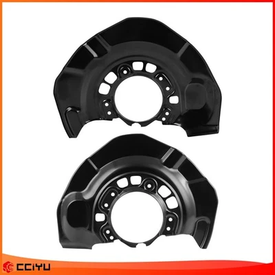 Escudos de placa de respaldo de freno delanteros diestros y diestros para Toyota Camry Avalon 2006-2011 Foto 1 de 4