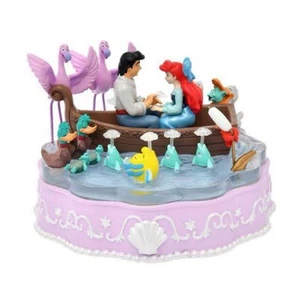 Ariel & Prince Eric The Little Mermaid LED Light Disney Store Japan Limited Mint - Picture 1 of 4