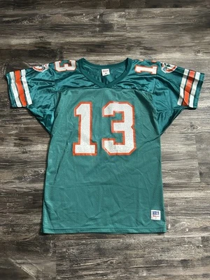Camiseta de colección Dan Marino Aqua NFL Miami Dolphins Wilson para hombre mediana Foto 1 de 4