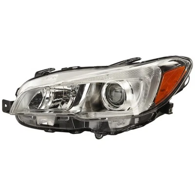 Halogen Headlight Lamp For 2015-2021 Subaru WRX WRX STI Chrome Driver Side - Image 1 of 4