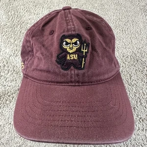 Arizona State Sun Devils Hat Cap Strap Back Mens Maroon Football Tokyo Dachi - Picture 1 of 10