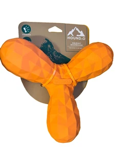 Playology Hound2O Juguete Flotante Exterior Boomerang Perro Látex para 15Lbs+ Chirrido - Imagen 1 de 1
