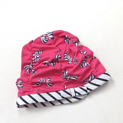 Janie and Jack Swim Cap Girls Size 2-3T Pink Bow 2017 - Image 1 of 4