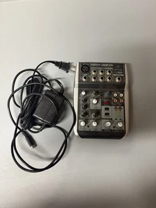 Behringer XENYX Q502USB 5-input Sound Mixer with Power Cord - Picture 1 of 2