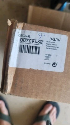 Elemento de calefacción de gama OEM Bosch 00709468 Foto 1 de 2