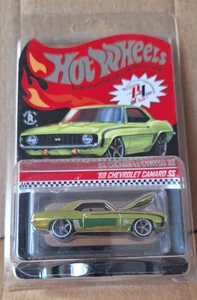 Hot Wheels 2021 Red Line Club Car RLC '69 Chevrolet Camaro SS - READ LISTING - Picture 1 of 4