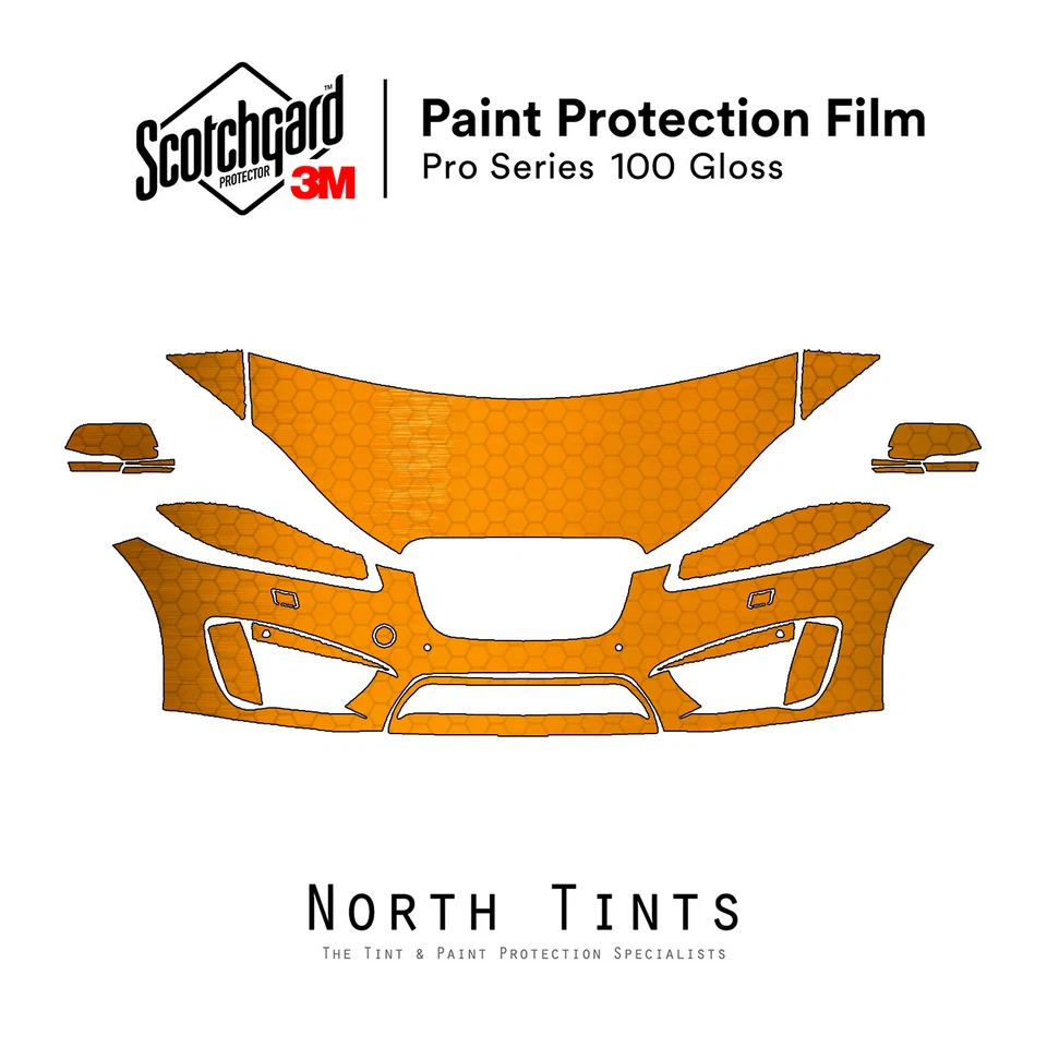 Jaguar XFR-S 2014-2015 3M PRO серии PreCut краска защитная пленка прозрачный бюстгальтер PPF - Изображение 1 из 4